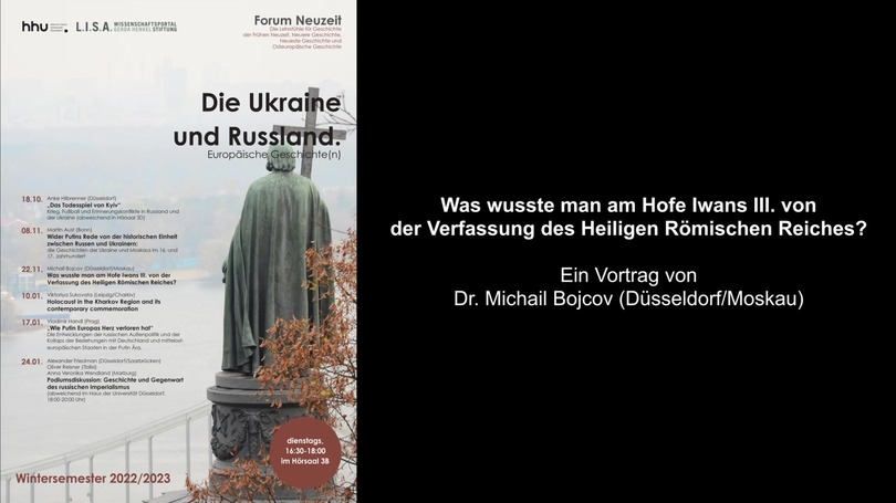 Michail Bojcov | Was wusste man am Hofe Iwans III. von der Verfassung des Heiligen Römischen Reiches? 