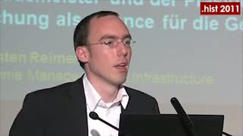 Torsten Reimer | "Der Hausmeister und der Präsident. Virtuelle Forschung als Chance für die Geisteswissenschaften"
