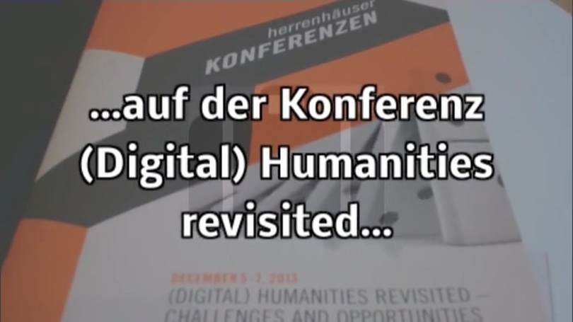 (Digital) Humanities revisited