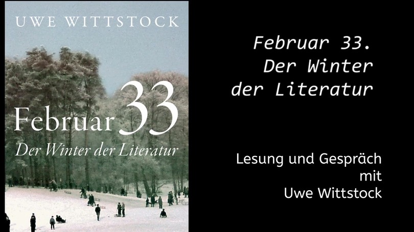 Februar 33. Der Winter der Literatur