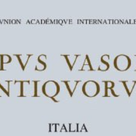 Corpus Vasorum Antiquorum, Ruvo die Puglia - Museo Nazionale Jatta VI | Ceramica Attica a Figure Nere, Roma, L'Erma di Bretschneider  (in press)