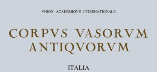 Corpus Vasorum Antiquorum, Ruvo die Puglia - Museo Nazionale Jatta VI | Ceramica Attica a Figure Nere, Roma, L'Erma di Bretschneider  (in press)