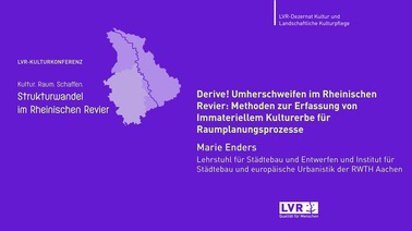 Spotlight von Marie Enders: Umherschweifen im Rheinischen Revier: Methoden zur Erfassung von Immateriellem Kulturerbe für Raumplanungsprozesse