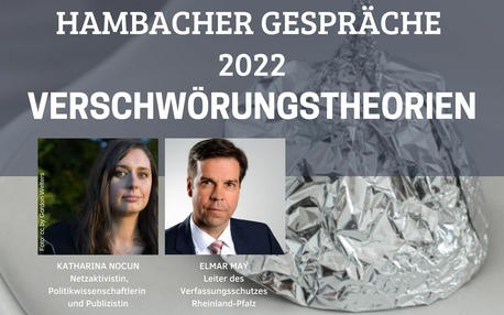 Hambacher Gespräche – WORTE, WUT – UND WAFFEN?
Verschwörungstheorien als Gefahr für die innere Sicherheit