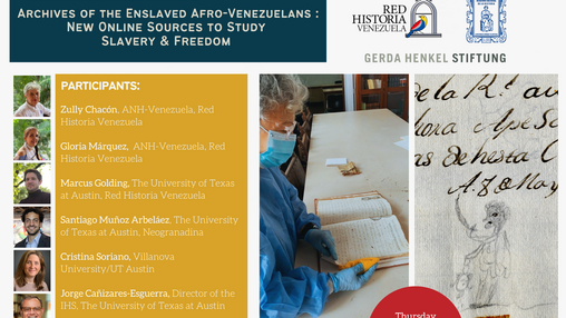 Archives of the Enslaved Afro-Venezuelans: New Online Sources to Study Slavery and Freedom
