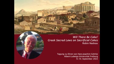 Will There Be Cake? Greek Sacred Laws on Sacrificial Cakes