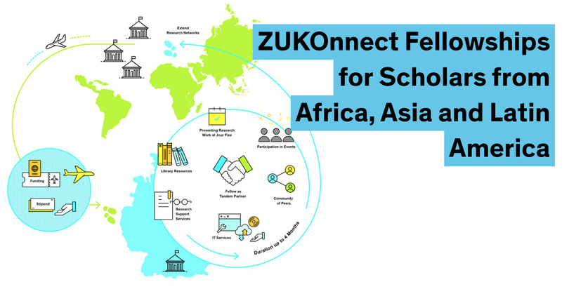 ZUKOnnect Fellowships for early career researchers from Africa, Asia and Latin America