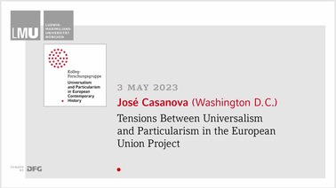Tensions Between Universalism and Particularism in the European Union Project
