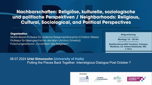 Putting the Pieces Back Together: Interreligious Dialogue Post October 7