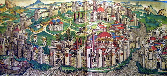 Konstantinopel: Kaiserhof und Stadt