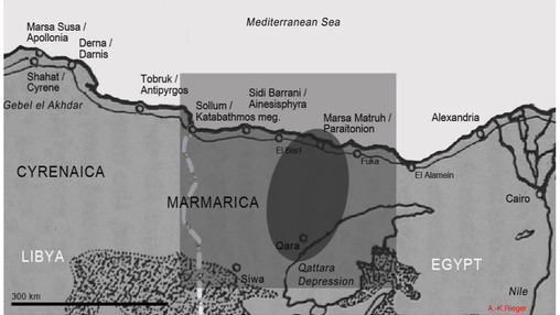 Die Marmarica, Nordwestägyptens Wüstenrandgebiet als Produktionsort und Mittler – ein geoarchäologischer und keramischer Abriss über die vergangene Feldkampagne Frühjahr 2010.