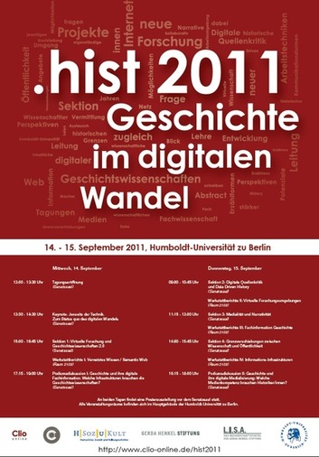 ".hist2011 - Geschichte im digitalen Wandel"