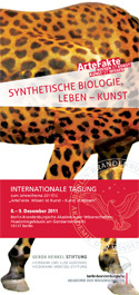 Synthetische Biologie. Leben - Kunst
Internationale wissenschaftlich-künstlerische Tagung