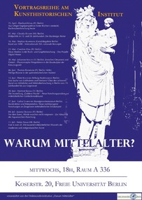 "Warum Mittelalter?"

Podiumsdiskussion und Vortragsreihe organisiert durch die Doktoranden-Initiative "Darum Mittelalter"
