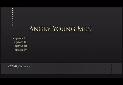 Filmabend "Angry Young Men" - 
Junge Afghanen im Interview