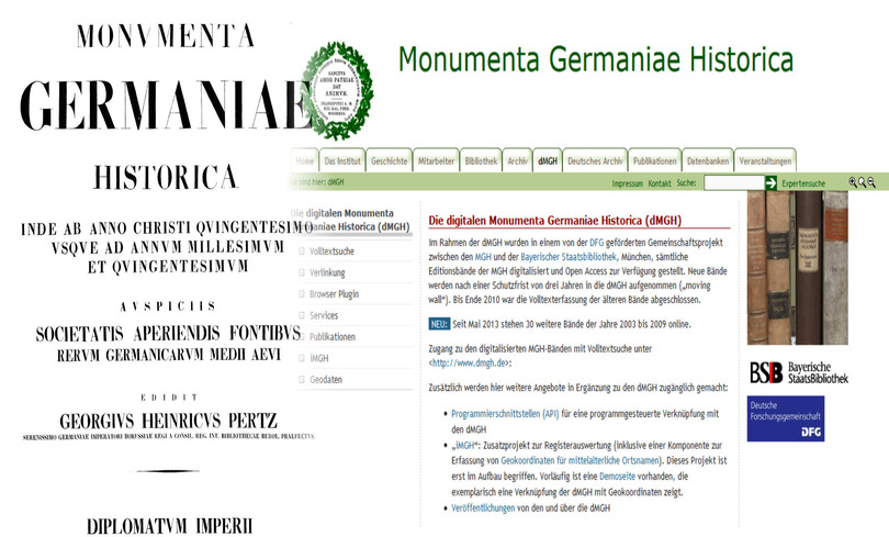 Öffentlicher Abendvortrag | 09.09.2013, 18:00 Uhr
Martina Hartmann: Monumenta Germaniae Historica – eine unendliche Geschichte? 