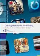 Akademientag "Die Gegenwart der Aufklärung"
am 28. Oktober 2013