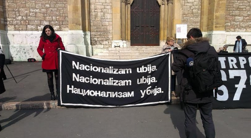 Proteste und Sprachnebel Bosniens