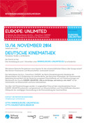 Kurzfilmforum | Europe: Unlimited | 13. und 14. November 2014 | jeweils ab 17 Uhr 