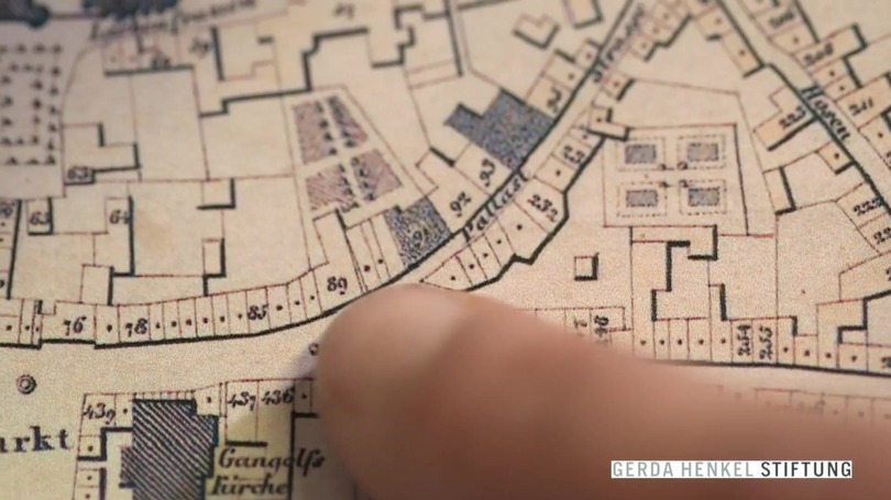 The digital map of Trier in the Middle Ages