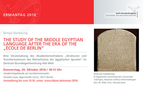The Study of the Middle Egyptian Language After the Era of the "école de Berlin"