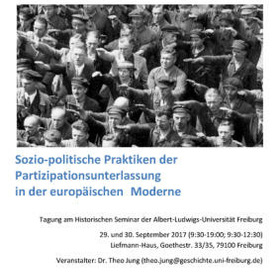 Nicht/Handeln: Sozio-politische Praktiken der Partizipationsunterlassung in der europäischen Moderne