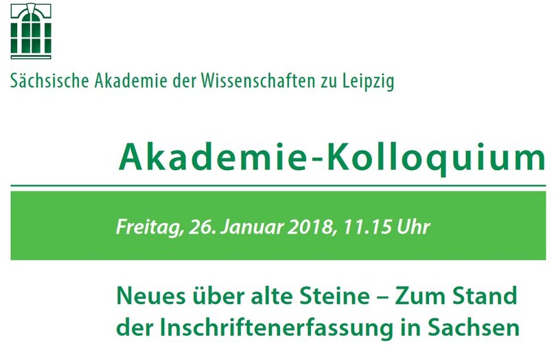 Akademie-Kolloquium: Die deutschen Inschriften des Mittelalters und der Frühen Neuzeit