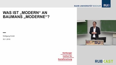 Was ist „modern“ an Baumans „Moderne“?