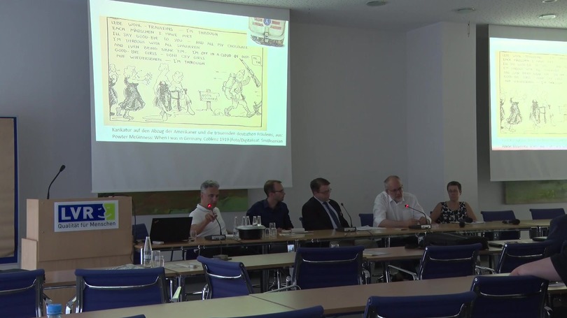 Abschlussdiskussion der Tagung Besatzungsherrschaft und Alltag im Rheinland