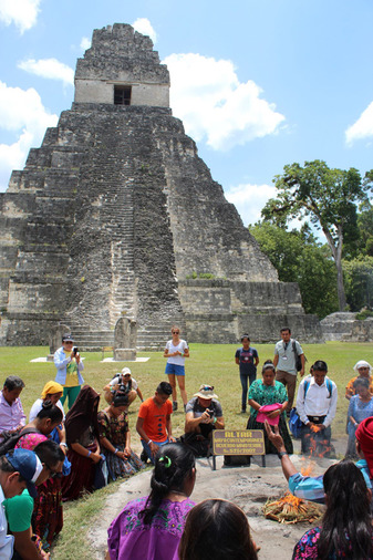 Visits to ancient Maya Sites
