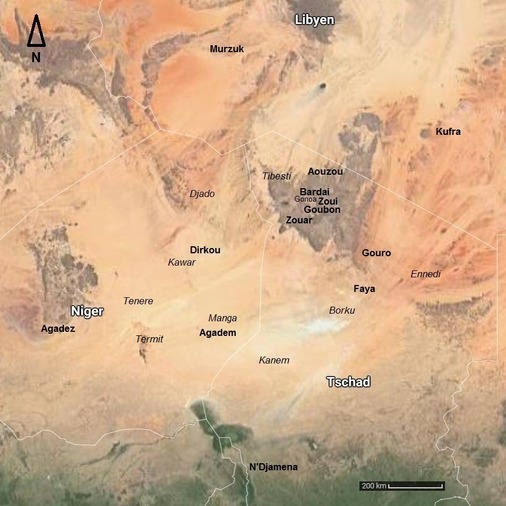 In the center of the desert: The Teda and the Tibesti