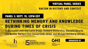 Racism in History and Context - Panel I